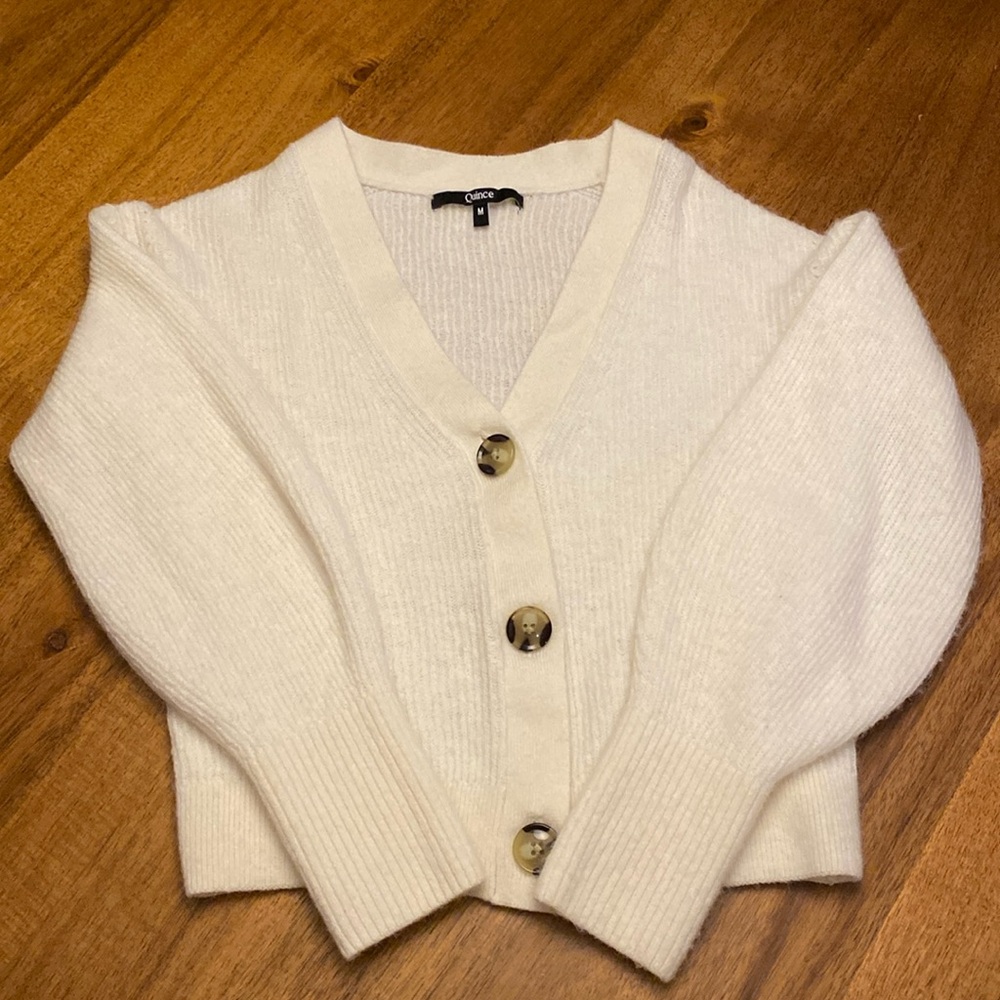 Quince Baby Alpaca Sweater Medium